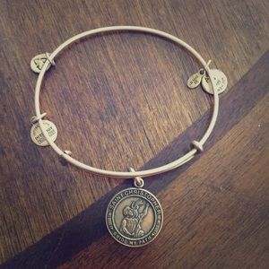 Alex and Ani bracelet. Saint Christopher charm.